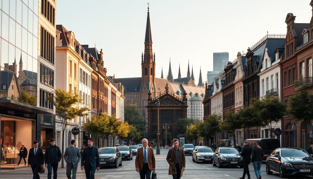 Düsseldorf लक्जरी उद्योग