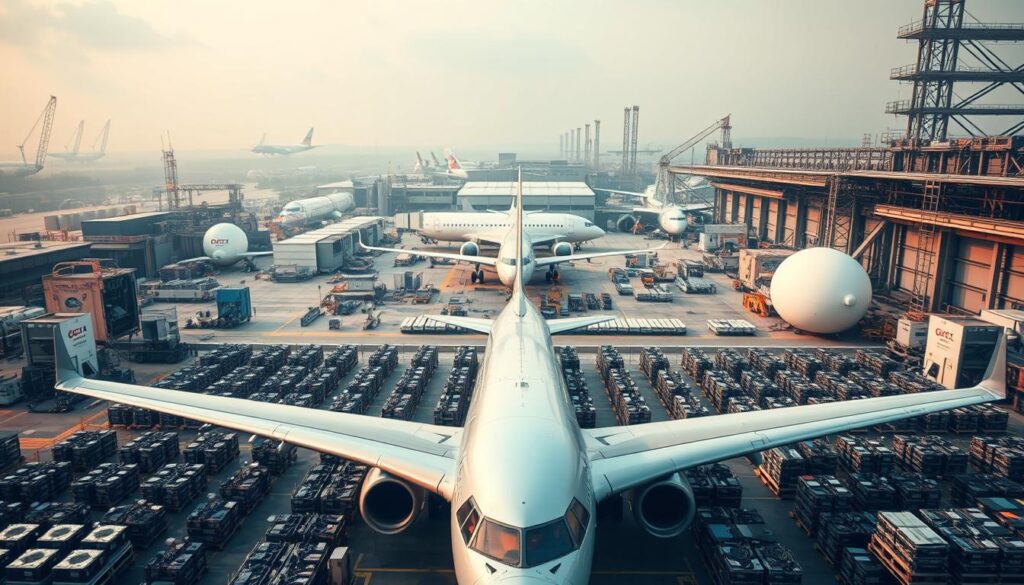 German aerospace sector exports