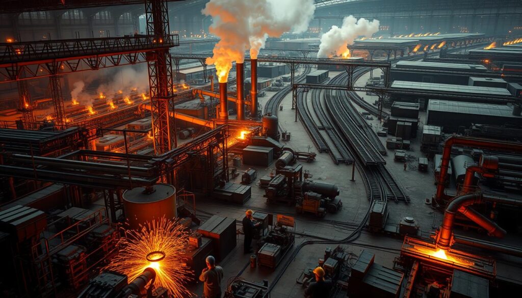 German metal industry sector