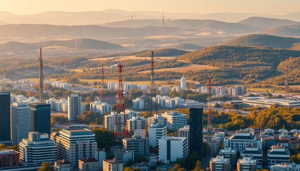 German telecommunications sector growth