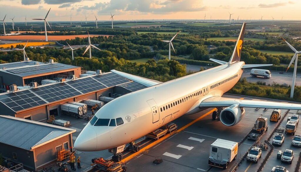 Aerospace companies in Germany adopting sustainable practices