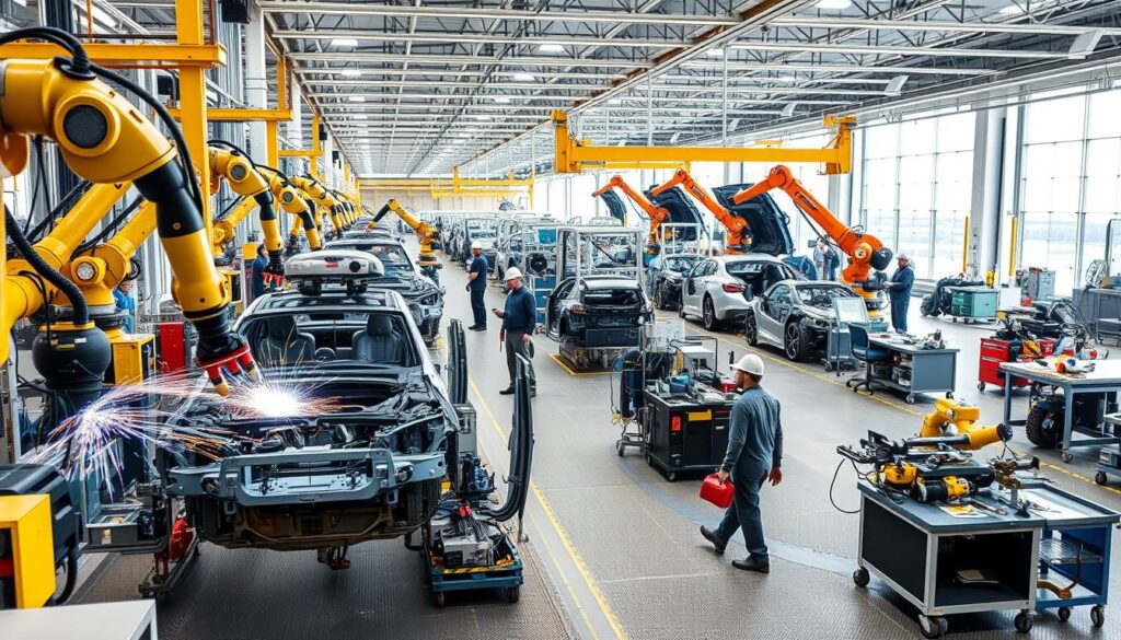 Automobilproduktion und Teilefertigung in Kanada