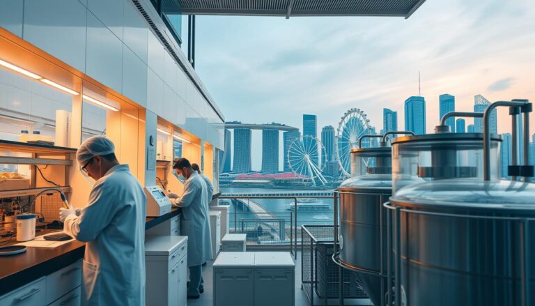 Biotechnologie und Arzneimittelproduktion in Singapur