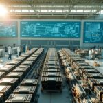 GPU/TPU Production and Distribution Networks in Germany