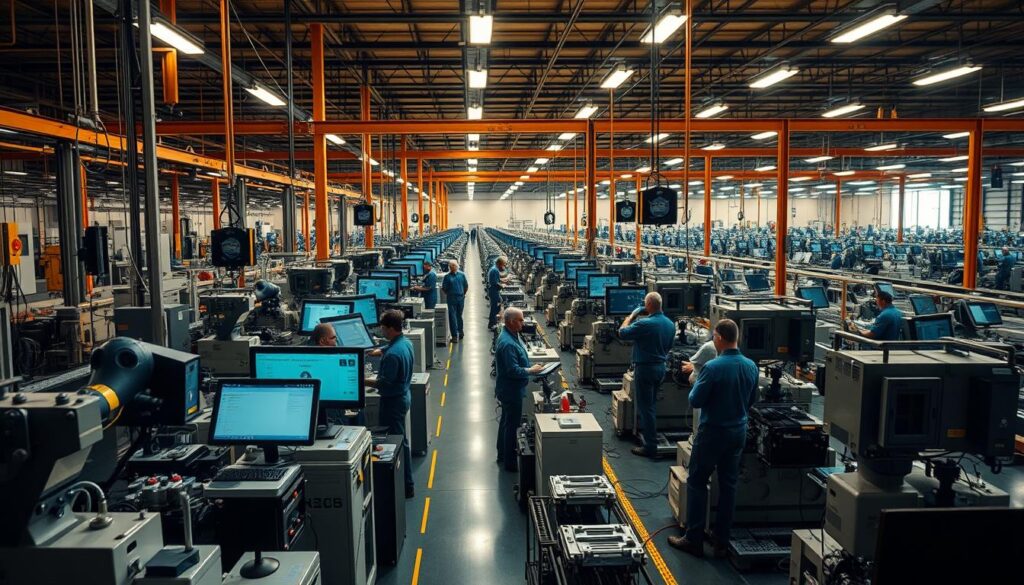 Hochtechnologische Fertigung in den USA