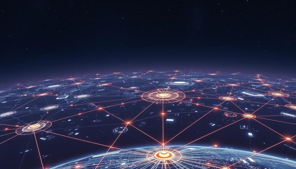 International comparisons of quantum communication networks