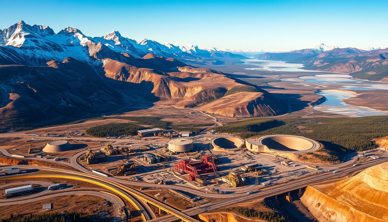 Kanadische Bergbauressourcen