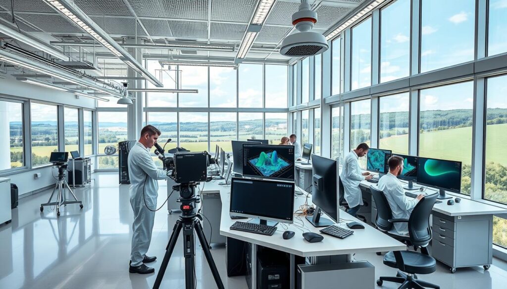Laboratorios de Desarrollo de LIDAR Láser Óptico en Alemania