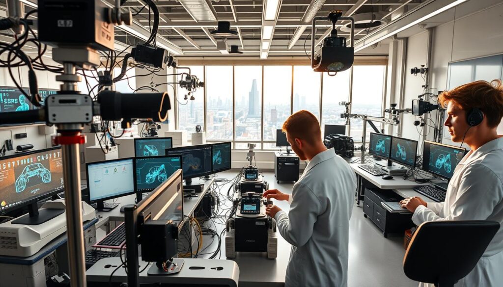 Laboratorios de Prueba de Sensores para Sistemas Autónomos en Alemania