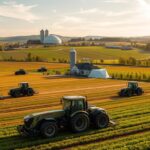 Maquinaria agrícola automatizada en Alemania