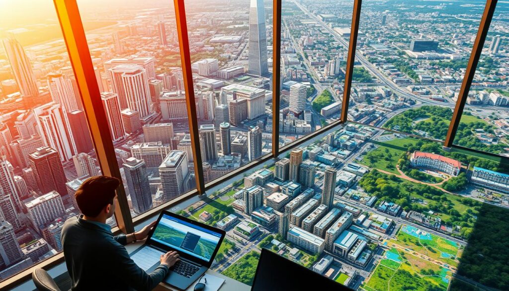 Satellite data processing for urban planning
