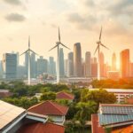 Saubere Energie und GHG-Technologien in Singapur