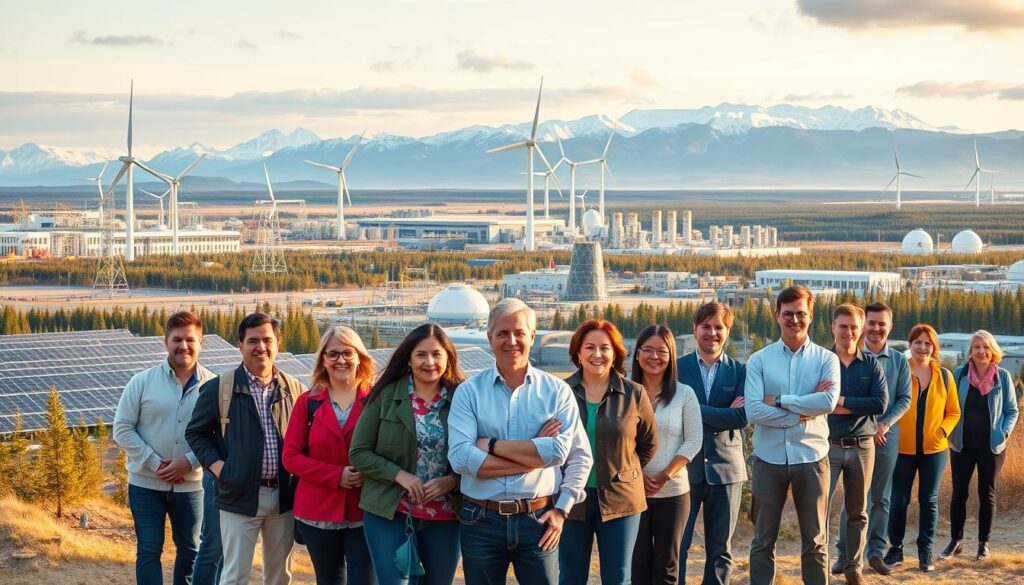 Schlüsselakteure saubere Energie Kanada