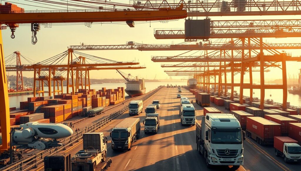 Technologische Innovationen in der Hafenlogistik