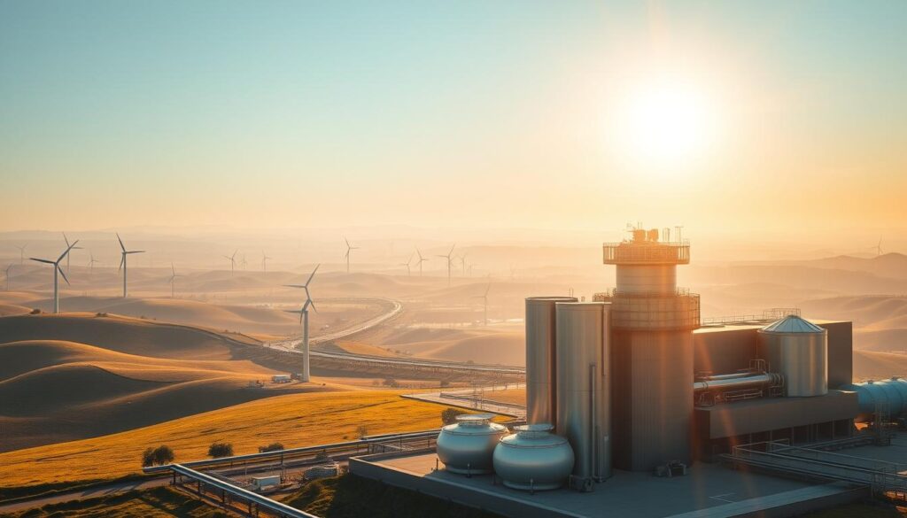 Wasserstoffproduktion und erneuerbare Energien