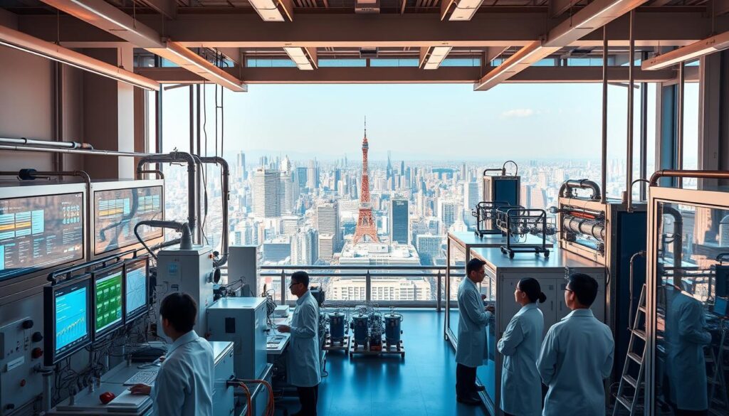 Wasserstofftechnologie Forschung Japan