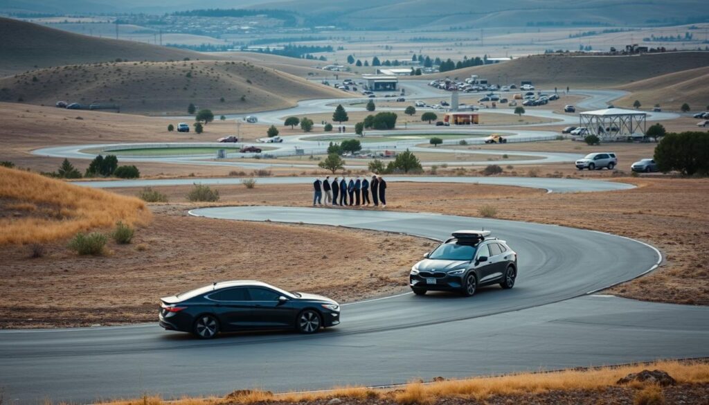 campos de prueba para sistemas autónomos