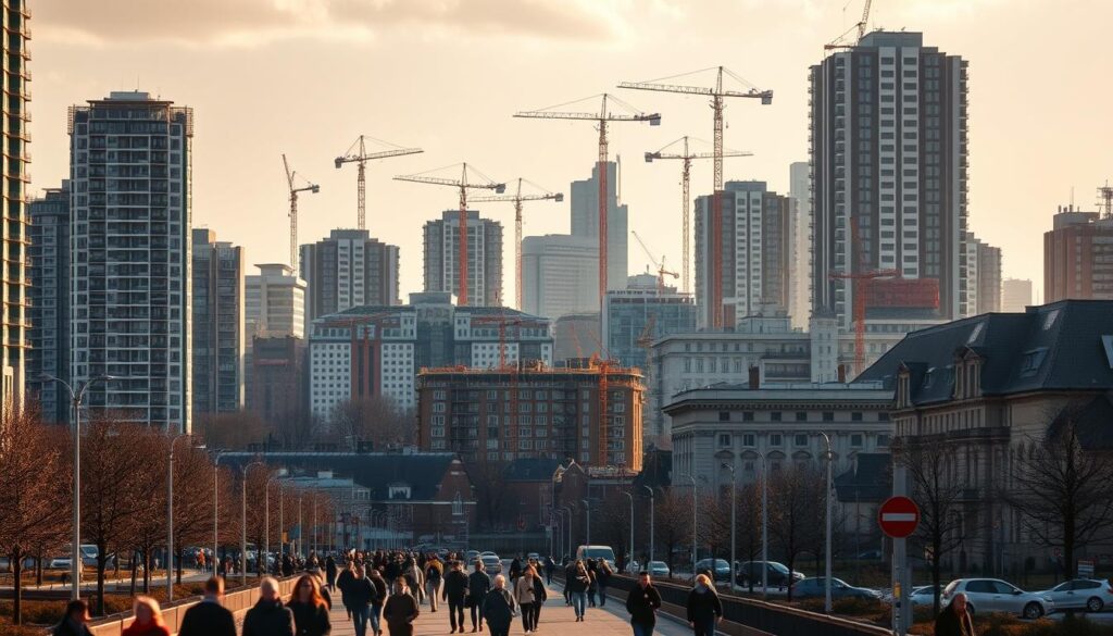demografía y construcción en Alemania