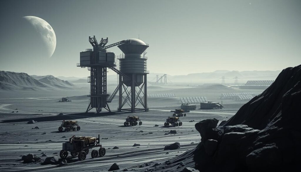 lunar mining technology