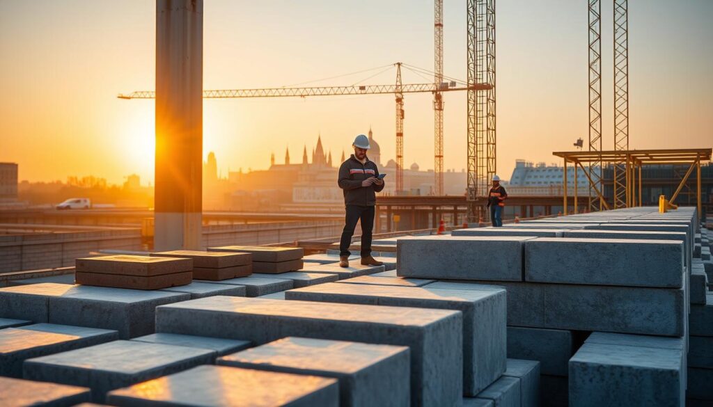 IoT-controlled construction materials in Germany