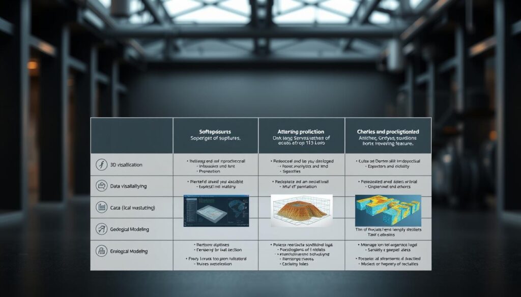 comparativa de software de geología digital